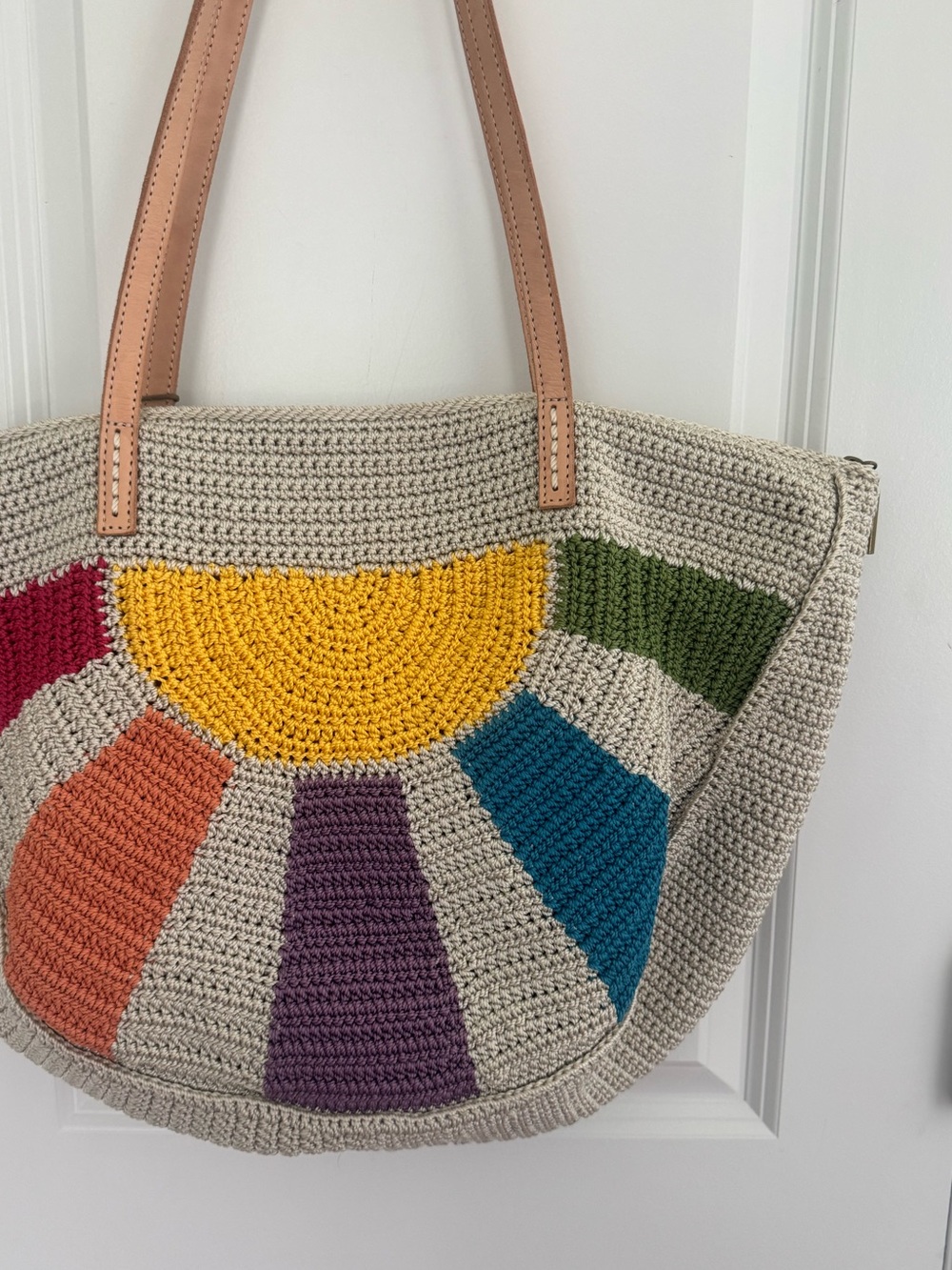 The Sak Faye Large Tote in Multi Sunbeam - Picture 10 of 16